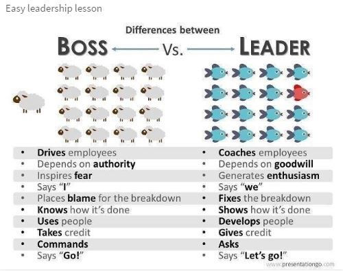 Boss versus Leader Overview